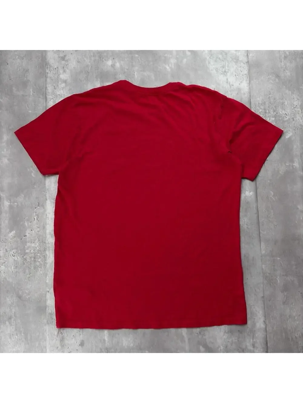 Y2K Red Guess Grunge Gothic Cross Skater T-Shirt - Picture 7 of 7